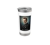 Jean Sibelius Compositore Pianista Bicchiere termico in acciaio inox doppia parete