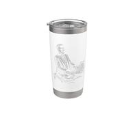 Jean Sibelius Compositore Pianista Bicchiere termico in acciaio inox doppia parete