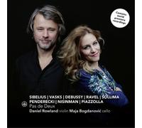 Jean Sibelius Daniel Rowland/Maja Bogdanovic: Pas De Deux (CD) Album