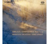 Jean Sibelius Sibelius: Symphonies Nos. 1 & 4 (CD)