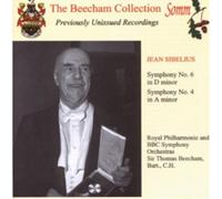 Jean Sibelius Sibelius: Symphony No. 6 in D Minor/Symphony No. 4 in a Minor (CD)