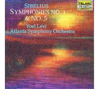 Jean Sibelius Symphonies No. 1 and 5 (Levi, Atlanta So) (CD) Album
