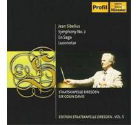 Jean Sibelius Symphony No. 2, En Saga, Luonnotar (Davis) (CD) Album