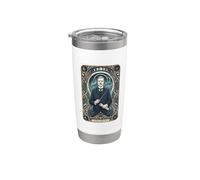 Jean Sibelius Tarocchi Compositore Pianista Bicchiere termico in acciaio inox doppia parete