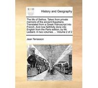 Jean Terrasson The Life of Sethos. Taken from Private Memoirs of the (Tascabile)