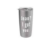 Jean? Ti ho preso. Bicchiere termico in acciaio inox doppia parete
