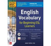 Jean Yates Practice Makes Perfect: English Vocabulary for Beginning (Tascabile)