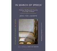 Jean-Yves Lacoste In Search of Speech (Tascabile)