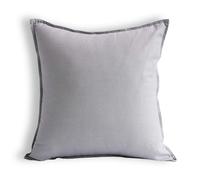 Jeanerlor 18x18 Solid Decoration Cotton Linen Toss Throw Pillow Sham Cushion Case Cool Pillow Cover Delicate Pillowcase for