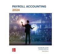 Jeanette Landin Paulette Schirmer Payroll Accounting 2024 (Tascabile)