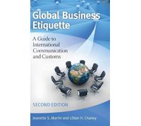 Jeanette S. Martin Lillian H. Chane Global Business Etiquett (Copertina rigida)
