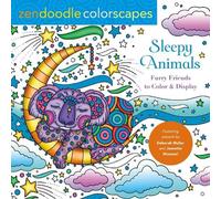 Jeanette Wummel Deborah Muller Zendoodle Colorscapes: Sleepy Animals (Tascabile)