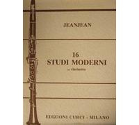 JEANJEAN - 16 studi moderni per clarinetto