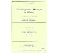Jeanjean VINGT ETUDES PROGRESSIVES ET MELODIQUES pour la clarinette 3 cahier- VENTI ESERCIZI PROGRESSIVI E MELODICI per Clarinetto 3 parte - ed. Leduc