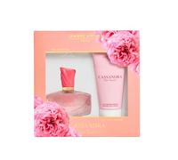 JEANNE ARTHES - Cofanetto regalo da donna - Cassandra Rose Vaniglia - Eau de Parfum 100 ml + Latte per il corpo 150 ml - Profumo Rose Vaniglia - Prodotto e confezionato in Francia a Grasse