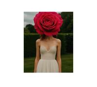Jeanne Conte New York - Rose Colored Notebook: Lined, 160 Pages, 7.5 x 9.25, Matte Fine Art Cover. For Plans, Projects, Recipes, Living.