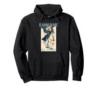 Jeanne d'Arc Catholic Saint Joan of Arc Religious Warrior Felpa con Cappuccio