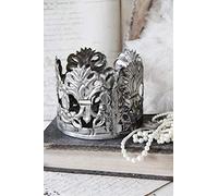 Jeanne D'Arc Living Nostalgia Corona Argento Ferro Crown Brocante Shabby Chic