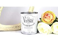 Jeanne d'Arc Living - Pittura per Gesso, Effetto Vintage, 700 ml, Colore: Crema
