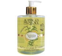 JEANNE EN PROVENCE - Gel detergente per le mani - Fragranza Verbena Agrumes - Flacone pompa 500 ml - 95% di ingredienti di origine naturale - Made in France à Grasse