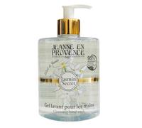 JEANNE EN PROVENCE Sapone Liquido mani Profumo Gelsomino Segreto 500ml | Flacone con erogatore da 500 ml - 95% di ingredienti di origine naturale - Prodotto in Francia a Grasse