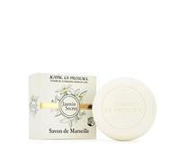 JEANNE EN PROVENCE - Sapone solido corpo e mani - Fragranza gelsomino segreto - Pulisce, ammorbidisce e profumo - Sapone di Marsiglia - 95% di ingredienti di origine naturale - Made in France à Grasse