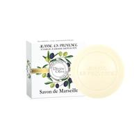 JEANNE EN PROVENCE Sapone Solido Corpo e Mani Profumo Divina Oliva 100g | 95% di ingredienti di origine naturale, Prodotto in Francia a Grasse