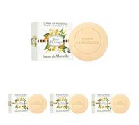 JEANNE EN PROVENCE - Sapone solido corpo e mani - Profumo Fiore d'Oranger - Pulisce, ammorbidisce e profumo - 95% di ingredienti di origine naturale - Made in France à Grasse - 100 gr