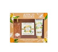 JEANNE EN PROVENCE - Set regalo per donne - Fiore d'arancio - Eau de Parfum 60 ml + crema mani 75 ml + sapone 100 g