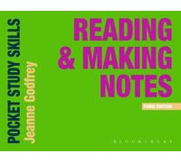 Jeanne Godfrey Reading and Making Notes (Tascabile) Pocket Study Skills