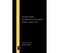 Jeanne Leprince d Jeanne Marie le Prince de Beaumont, Contes et Aut (Tascabile)