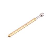 Jeanoko 100 Pezzi Sonde per Test a Molla per Test PCB Testa Conica Diametro 1,02mm Adatte per Sonde di Ricambio per Componenti a Foro Passante
