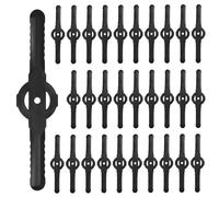 Jeanoko 30 Lame per Testina per Tagliaerba Plastica, Sostituisci Lame per Testina per Tagliabordi, Accessori per Taglierina per Tosaerba Tagliaerba