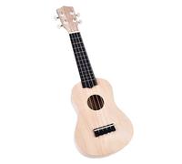 Jeanoko 4 corde, mini chitarra per l'asilo, Strumento fai-da-te, kit fai-da-te per ukelele leggero Ukelele in tiglio con strumenti di installazione