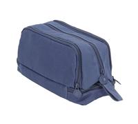 Jeanoko Astuccio in Tela Resistente di Grande capacità per Biblioteca Scolastica, Astuccio Portatile Multiuso per Studenti, per Organizzare la Cancelleria (Blu scuro)