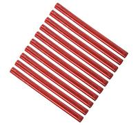 Jeanoko Bastoncini di Ceralacca Fai-da-te 10 Pezzi Squisiti Strumenti per Timbri di Cera per Inviti Buste Cartoline (rosso fiamma)