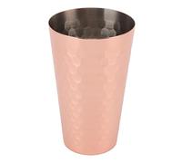 Jeanoko Bicchiere da Moscow Mule Martellato in Acciaio Inossidabile per Bar Domestico, Bicchiere da Birra Vintage per Famiglia, Acciaio Inossidabile 304, 2,8x4,6x1,8 Pollici (#1)