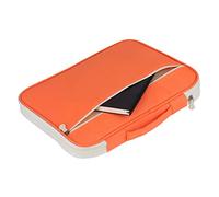 Jeanoko Borsa per Documenti A4 con Chiusura a Cerniera, Organizer per | Portfolio in Tessuto Oxford da 13,8x9,8 Pollici, Multitasche per Notebook e Telefono, Resistente per Uso in Ufficio