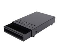 Jeanoko Cassetto per Busta da caffè in Acciaio Inossidabile Resistente Facile Pulizia a Casa o Al Bar 7,1 X 11 Pollici (Nera)