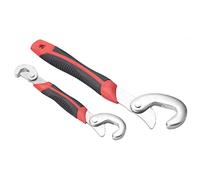 Jeanoko Chiave di Regolazione Universale Magica Set di Strumenti Industriali Cromati Durevoli Utensili Manuali per Chiavi in acciaio Al Carbonio