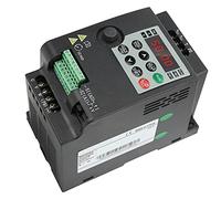 Jeanoko Convertitore di Frequenza Vettoriale Controllo PID Compatto con Regolazione Automatica per Applicazioni Industriali 0,75 KW Plastica ABS (SC100-1R5G-4TB trifase AC380V-480V)