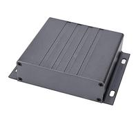 Jeanoko Custodia in Alluminio Design Ergonomico Scatola di Progetto Durevole Custodia per Elettronica Fai-da-te 31x129,7x100 Mm Grigio Ferro Sabbiato