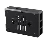 Jeanoko Custodia Protettiva RPi Resistente Copertura in ABS con Ventola di Raffreddamento Installazione per Computer a Scheda Singola Accessorio per Montaggio a Parete 1 unità (Nera)