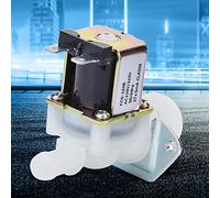 Jeanoko Elettrovalvola per lavastoviglie valvola acqua valvola di controllo ingresso monouso, valvola solenoide in plastica per uso domestico per lavatrici