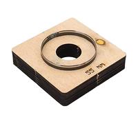 Jeanoko Fustella Rotonda per Pelle, Diametro 55 Mm, Stampo per Punzonatura di Precisione a Forma Cava, per Lavorazione Fai da Te, Adatta per Pelle, Cartone, Gomma, Legno