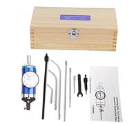 Jeanoko Indicatore di Centraggio, Quadrante da 0 a 3 Mm con Graduazione di 0,01 Mm per L'allineamento del Pezzo in Lavorazione di Precisione, Include Sonde Multiple e Barre di Prova