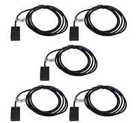 Jeanoko Interruttore di prossimità Induttivo 5 Mm Risposta Rapida Anti Interferenza per Macchine Utensili Materiale ABS 5 Pezzi per Uso Industriale