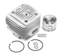 Jeanoko Kit Cilindro di Ricambio da 56 Mm per Stihl TS700 TS800 | Installazione semplice, prolunga la vita della macchina, lega di zinco e ferro, adatta per attrezzi da giardino