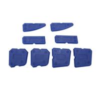 Jeanoko Kit di Strumenti per Calafataggio da 8 Pezzi, Raschietto per Sigillante Siliconico con Design Professionale Riutilizzabile, per Sigillatura di Finitura di Fughe e Mastice