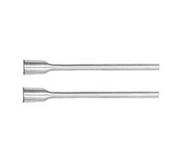 Jeanoko Kit Efficiente di Taglierina per Pelle Mezzo Tondo per Cinghia da Cintura, con 2 Strumenti Artigianali per Pelletteria, Bordo Tagliato in Acciaio per Utensili da 3,94 Pollici per gli (10 mm)